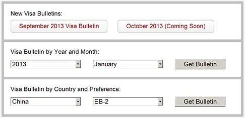 How do you determine the priority dates for a U.S. visa?
