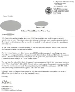 USCIS-Notice-of-Potential-Interview-Waiver